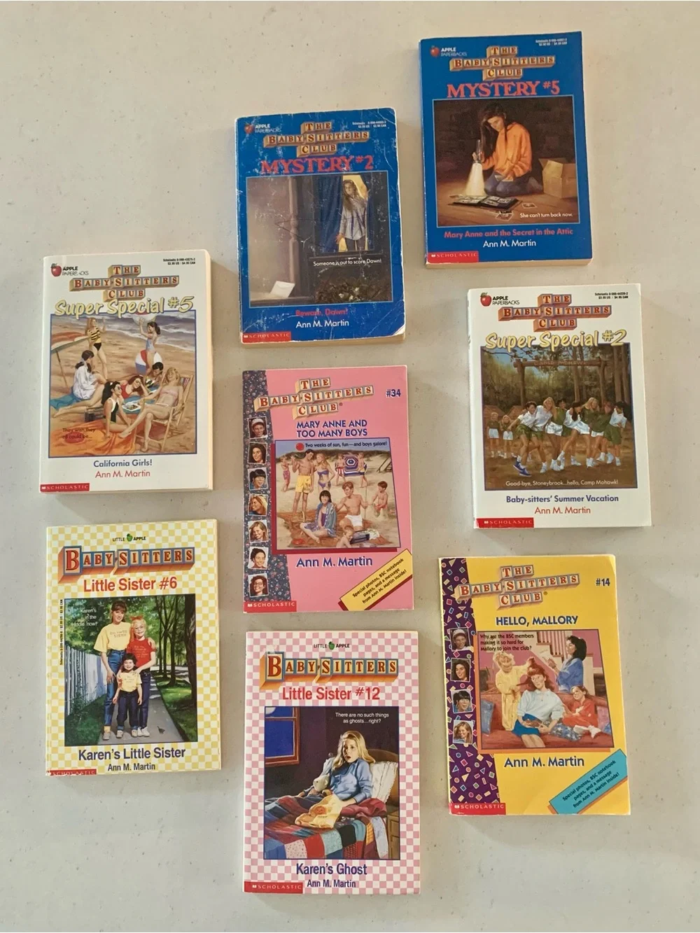 Vintage 90s - Baby Sitters Club - Collectors Edition, Mystery, Super Special
